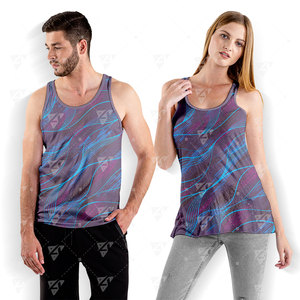 Camiseta sin Mangas para Hombre de Alta Calidad, Ligera, de Algodón Suave, Transpirable, Cómoda, de Secado Rápido, Ecológica, con Estampado Personalizado - Product Image 1