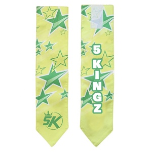 Équipement de match extérieur léger et promotionnel pour équipes de rugby 5Kingz Sports, design étoile verte - Product Image 1