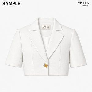 ตัวอย่างเสื้อผู้หญิง SIMPLE Vivika สั่งทำได้ - Product Image 4