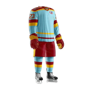 Customized Team Sports Wear Ice Hockey <b>Sets</b> Breathable Quick Dry High Quality <b>Cheap</b> Ice Hockey Uniform Pakistan Made - Product Image 4