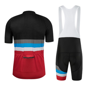 Conjunto de Jersey de Ciclismo Cómodo para Verano, Manga Corta, Transpirable, Ropa de Ciclismo para Hombre, Uniforme de Ciclismo con el Mejor Estilo - Product Image 4