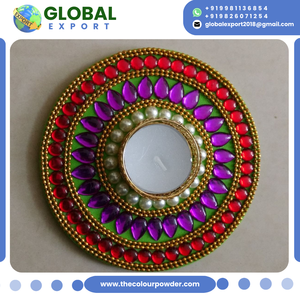 Rangoli Acrílico de Múltiples Piezas al Mejor Precio, Rangoli DIY con Cuentas, Calidad Certificada, Empaquetado al por Mayor, para Eventos Festivos y Culturales - Product Image 4