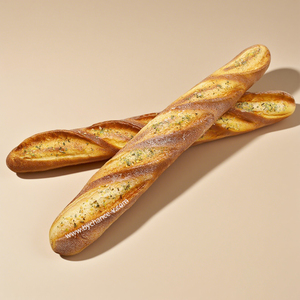Réplica de Baguette de Simulación, Modelo de Pan Suave para Decoración del Hogar, Adorno para Encimera de Comedor Estilo Rústico - Product Image 1