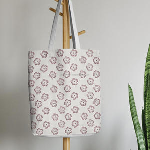 Sac à bandoulière de luxe à imprimé feuilles pour un usage quotidien, en coton pur de haute qualité, magnifique sac à bandoulière avec deux poignées, fabriqué en Inde - Product Image 5