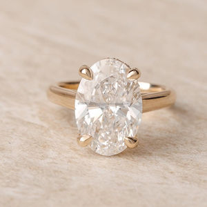 IGI/GIA Lab Grown Cut Diamond Vintage 14K Anillo de boda/compromiso amarillo Unisex Oro blanco fino para fiesta de aniversario-Worthy - Product Image 3