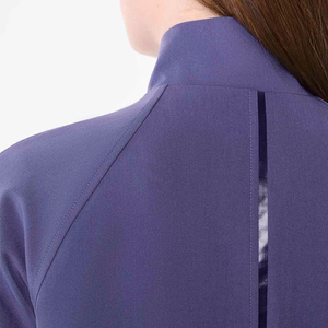 เสื้อสครับแบบซิปสำหรับบุรุษและสตรี สวมใส่สบาย เหมาะสำหรับพยาบาล ชุดยูนิฟอร์มพยาบาล เสื้อแจ็คเก็ตทางการแพทย์ ผ้าสแปนเด็กซ์/โพลีเอสเตอร์ แคนวาส - Product Image 6