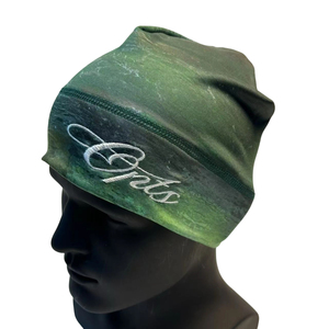 Bonnet en tricot avec doublure en satin de soie, idéal pour le sport, la course et le football, personnalisable avec logo brodé, modèle uni. - Product Image 2