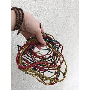 Support à tasses en jonc de mer tressé, matériau en jonc de mer pour couvercle de tasse, isolation thermique et décoration de table écologique, origine Vietnam. - Product Image 6