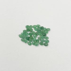 หินซาโกต้าเจียระไนทรงไข่มรกตสีเขียวธรรมชาติขนาด3x4มม. ผลิตจากโรงงานขายส่งราคาตามตลาด - Product Image 2