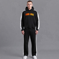 Ensemble de survêtement pour homme, vêtements de sport de haute performance, veste et pantalon, tissu extensible, respirant, design confortable, adapté à l'entraînement