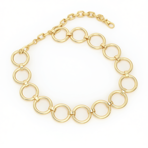 Extensor de Cadena de Oro Amarillo de 18K, 5.5mm, 3 Pulgadas, 1 Pieza, para Cadenas y Pulseras de Moda - Product Image 3