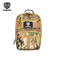 Pochette de sport Molle personnalisée Hongkai Vanguard avec logo, sac de fitness, porte-bouteille d'eau, pochette tactique portable pour téléphone avec fermeture éclair