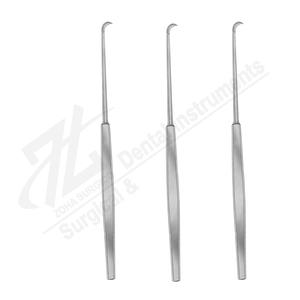 มีดผ่าตัดต่อมทอนซิล สแตนเลส ขนาด 215 มม. ยี่ห้อ Sharp สำหรับการผ่าตัดทางทันตกรรม ใช้สำหรับการผ่าตัดต่อมทอนซิล ยี่ห้อ Zoha Surgico - Product Image 3