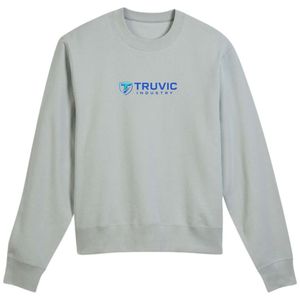 Sudadera de Cuello Redondo de Algodón Reciclado, Tejido Premium Sostenible, Corte Holgado, Suave, Informal, para Uso Diario, Ropa de Invierno - Product Image 1