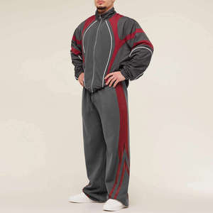 Conjunto Deportivo para Hombre, Chaqueta Cortavientos con Capucha y Cierre Completo, con Pantalones Deportivos a Juego, Ligero, Transpirable y de Alto Rendimiento - Product Image 2