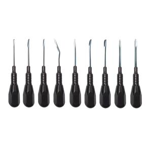 ชุดเครื่องมือถอนฟันแบบแมนนวล 7 ชิ้น ยี่ห้อ Dental PDL Elvatome Spade Mini Root Elevator Proximators Luxating ได้รับการรับรองมาตรฐาน CE ระดับ Class I - Product Image 3