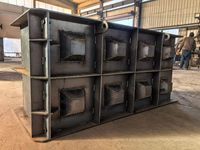 Moule en acier expédié directement de l'usine, blocs de mur de soutènement en béton préfabriqué avec système d'interverrouillage