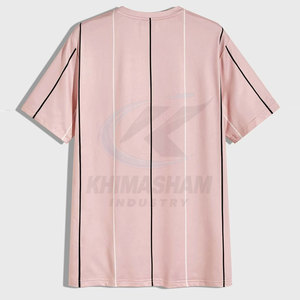 T-shirt Homme Uni en Polyester/Coton Respirant Écologique de Haute Qualité, Col Rond, Personnalisable avec Logo OEM et Couleurs au Choix, Vente en Gros - Product Image 2