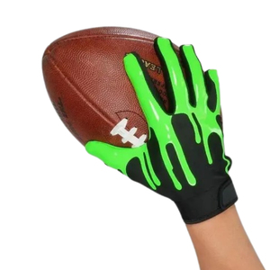 Custom Design Grip Football Receiver <b>Gloves</b> Adult Kids Outdoor American Football <b>Gloves</b> Supplier - Product Image 6