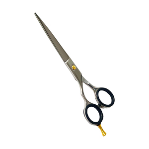 Ciseaux de barbier à dents fines, fonctionnement fluide, lames aiguisées, prise en main légère, outil professionnel de salon - Product Image 2