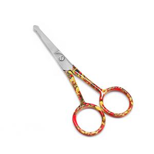 Professional Curved Stainless Steel Blade Right Handed Manicure Micro Spring <b>Scissors</b> Durable <b>Nail</b> Art With Round Handle Sharp - Product Image 3