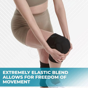 High Density Knee <b>Pads</b> <b>Cushion</b> Impact Protection Flexible Design Breathable Material Fitness Workout Use - Product Image 3