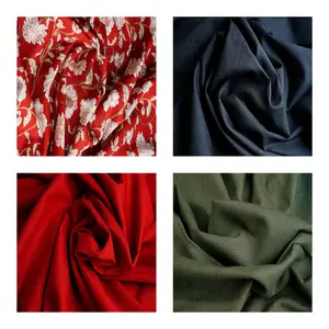 ผ้าฝ้ายผสมทอมือคุณภาพพรีเมียม เป็นมิตรกับสิ่งแวดล้อม สีน้ำตาลล้วน เนื้อนุ่ม ระบายอากาศได้ดี น้ำหนักปานกลาง เหมาะสำหรับตัดเย็บเสื้อผ้าเด็กผู้หญิง งานฝีมือ และเครื่องแต่งกาย - Product Image 4