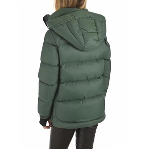 Chaqueta acolchada de invierno para mujer, personalizada de fábrica, con cierre de cremallera, impermeable, a prueba de viento, con relleno de burbujas, abrigo aislante, parka. - Product Image 3
