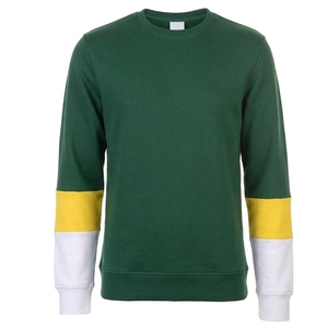เสื้อสเวตเชิ้ตผู้ชายแบบครึ่งซิป ผ้าฝ้าย 100% บุซับในอย่างดี สไตล์ลำลอง แฟชั่นฤดูใบไม้ร่วง ทรงปกติ - Product Image 3
