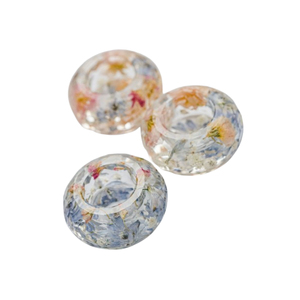 Handmade Resin Floral Tealight Candle Holder Sphere Shaped Home Decor With Real Preserved Flowers deal <b>Wedding</b> <b>Keepsake</b> - Product Image 2