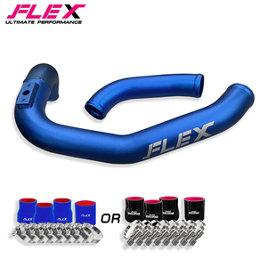 ชุดท่ออลูมิเนียม FLEX สำหรับอินเตอร์คูลเลอร์ (ท่อทดแทน) สำหรับรถ ISUZU ALL NEW DMAX 1.9 ปี 2015-2019 สีฟ้า - Product Image 3