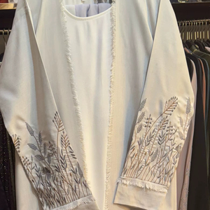 Best2026 Dubai Abaya for Women Hand Work Front Open Embroidery Traditional Islamic Clothing and Accessory Designed for Muslims - Product Image 2