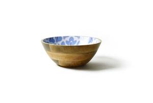 Tazón de madera natural impreso de proveedor indio para servir frutas, aperitivos, ensaladas o arroz, disponible para suministro mundial. - Product Image 3