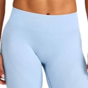 Leggings sans couture pour femmes, taille haute, extensibles, pour le sport, le yoga, la course à pied, l'entraînement physique, avec logo gris - Product Image 4