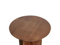 Table basse moderne en bois de manguier massif pour salon, design minimaliste, fabriquée au Rajasthan