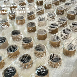 Velocidad de producción rápida Película de embalaje de palés LDPE Fundido a mano PE Transparente Paquete fácil Poliolefina suave a prueba de humedad - Product Image 5