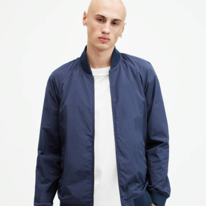 OEM Custom Manufacturer High-Quality Trending <b>Letter</b> Embroidery Vintage Bomber <b>Jackets</b> Comfortable Breathable <b>Men</b> Bomber <b>Jackets</b> - Product Image 2