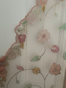 Premium Exquisite Net Embroidery Polyester <b>Fabric</b> for Bridal Dresses Wedding Couture Fashion <b>Bags</b> and Home Textile Decoration - Product Image 2