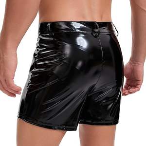 Pantalones Cortos de Cuero Genuino para Hombre, Pantalones Cortos de Cuero sin Mangas para Hombre, Ropa de Invierno, Nuevo Diseño, Última Moda - Product Image 4