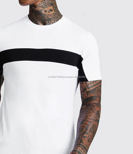 T-shirt en toile 100 % coton épais pour homme, style urbain, séchage rapide, personnalisable avec logo, meilleure vente - Product Image 3