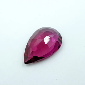 HAYAAT GEMS - Gema de Beryl Natural Roja Cultivada en Laboratorio, Color Rosado, 2.30 Quilates, Corte Pera, 13x8x4mm, de Rajasthan, para la Elaboración de Joyas - Product Image 4