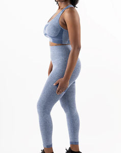 Conjunto de Yoga sin Costuras: Leggings Deportivos, Top de Fitness para Mujer, Sujetador Deportivo Push-Up, Traje de Chándal para Mujer, Kit de Gimnasio para Dama, Pantalones y Conjunto Deportivo - Product Image 5