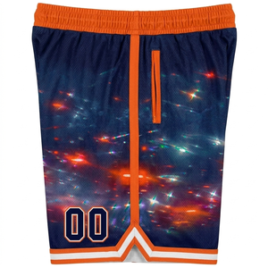 Shorts de basketball personnalisés en gros, impression personnalisée, vêtements de sport, shorts de basketball pour hommes, shorts de gym et de fitness vierges - Product Image 2