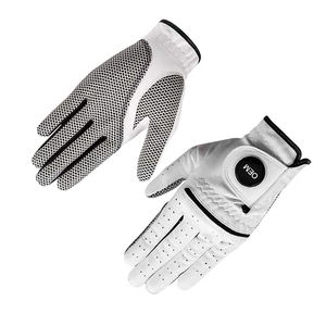 Direct Factory Supply Breathable Sheepskin Golf Gloves Sports Training Personalized Unique Design Adjustable Wrist <b>Strap</b> - Product Image 6