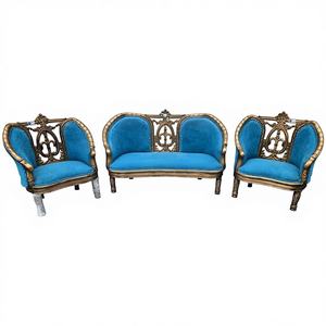 Sofá moderno con asiento de amor para bodas, muebles modernos de diseño de dos plazas para bodas, superventas - Product Image 1