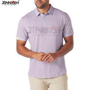 Polo de Golf Personalizado de Secado Rápido para Hombre, Manga Corta, Ajuste Elástico de Alto Rendimiento, Sublimado, Precio Económico, Buena Calidad - Product Image 5