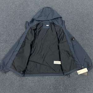 Chaqueta de Forro Polar con Capucha para Hombre, Versátil, Informal, para Otoño, con Cuello Alto, Cierre de Cremallera, Bolsillo Frontal, Ecológica, de Color Sólido y Corte Holgado - Product Image 5