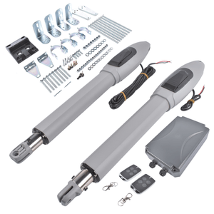 Kit Operatore per Cancello a Battente in Alluminio per Porte fino a 300 kg con Telecomando - Product Image 2