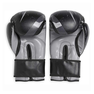 Guantes de Boxeo Ligeros de Piel Sintética PU, Universales, con Cierre, Guantes de MMA con Logotipo Personalizado, Fabricantes de Guantes con Logotipo Impreso Personalizado - Product Image 3