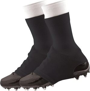Cubrecalzados de Fútbol Unisex Negros, Malla Transpirable, Protección para Calzado, Todas las Temporadas, Talla Adulto, Color Sólido Regular - Product Image 1